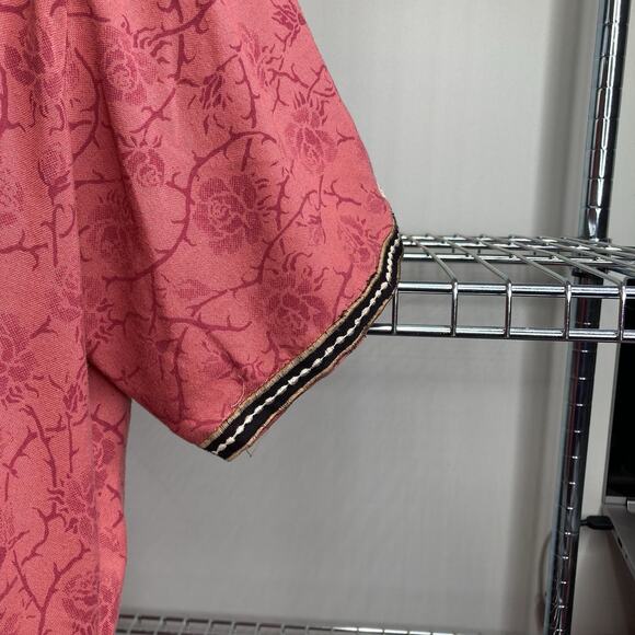 Sana by Gypsy Rose Womens Pink Embroidered Tunic Dress Size 38 Indian Boho Chic - Picture 9 of 11